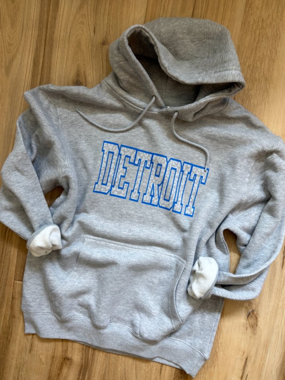 NWT Detroit Cheetah Print Hoodie